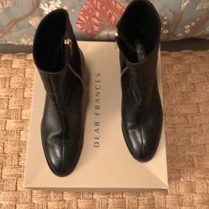 Dear Frances Spirit boot in black leather